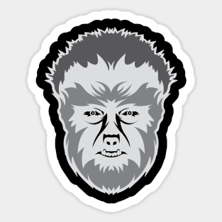 Classic Wolfman Sticker